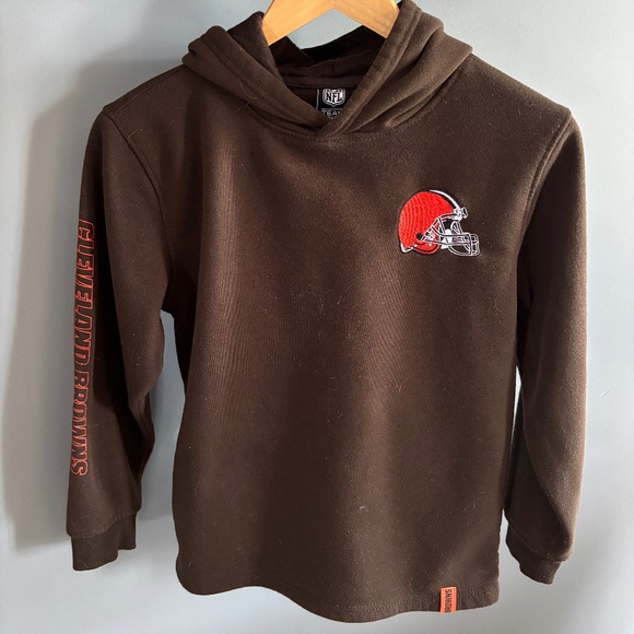 Youth Browns Sweatshirt excellent condition size 14/16 (RUNS more like 1… - Picture 1 of 5